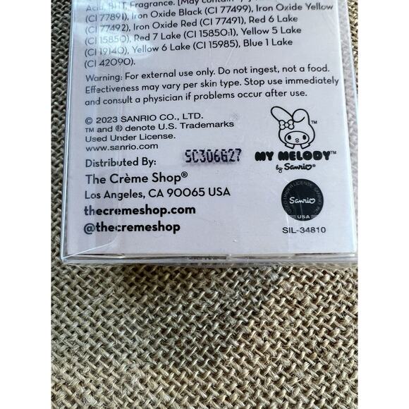 HELLO KITTY and MY MELODY Lip Balms by The Creme x Shop-SET OF 2 - Picture 11 of 11